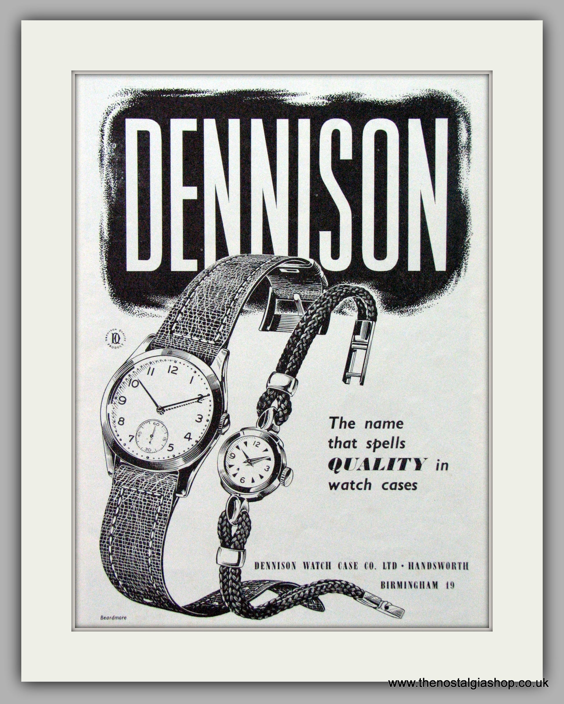 Dennison watch case on sale co