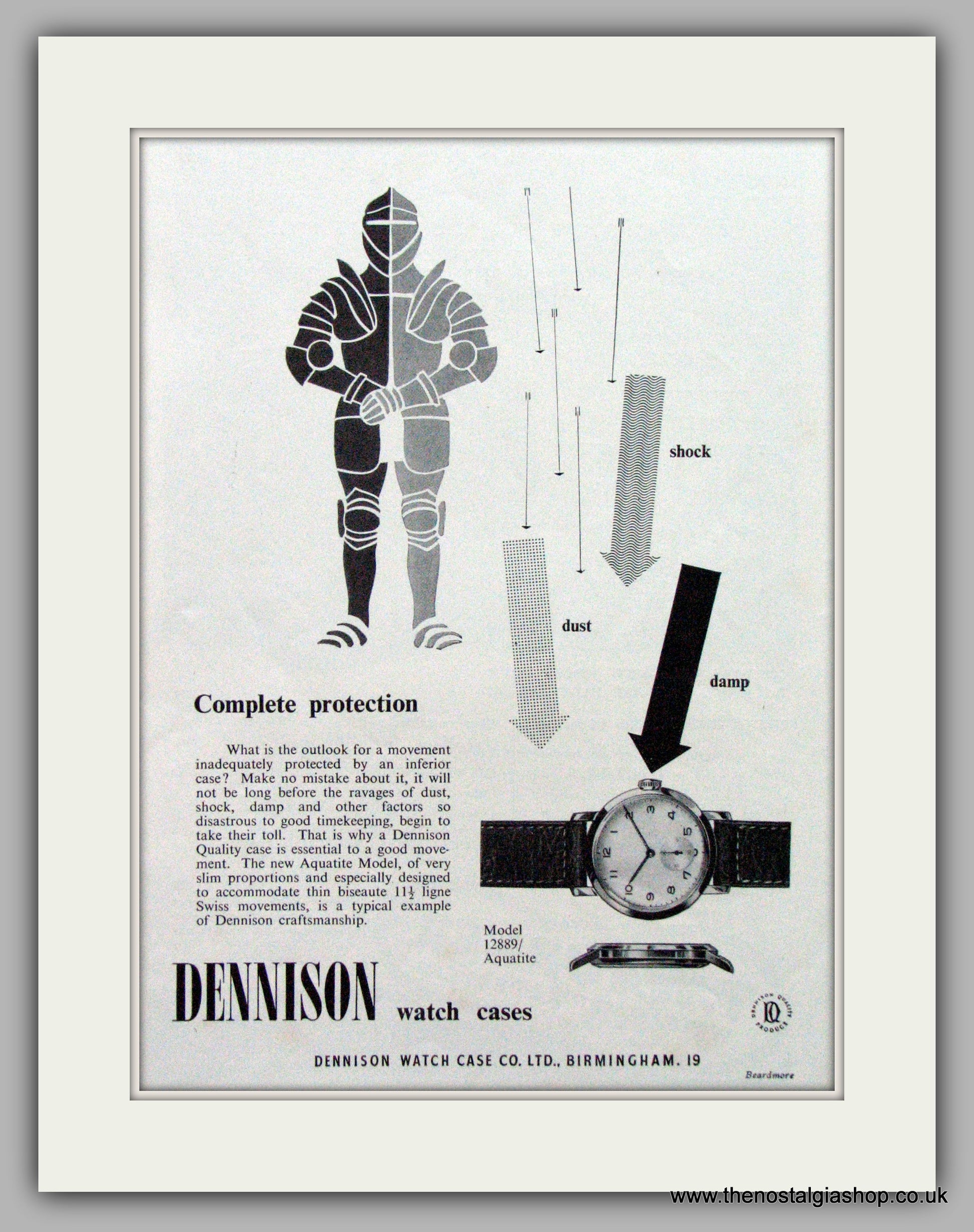 Dennison hot sale watch company