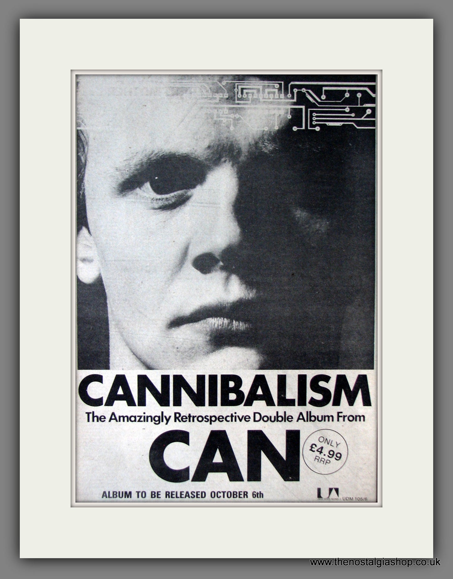 Can. Cannibalism. Original Advert 1978 (ref AD11838)