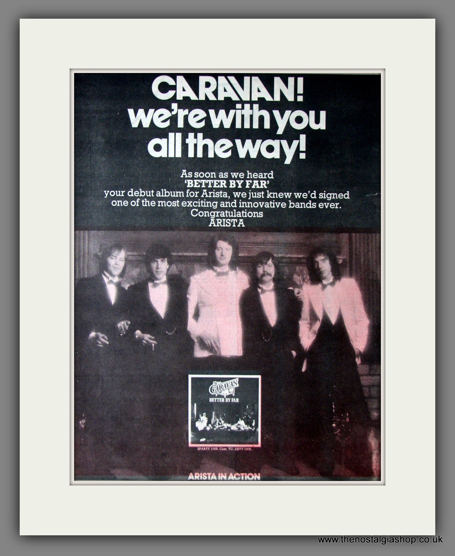 Caravan. Better By Far. Original Advert 1977 (ref AD11845)