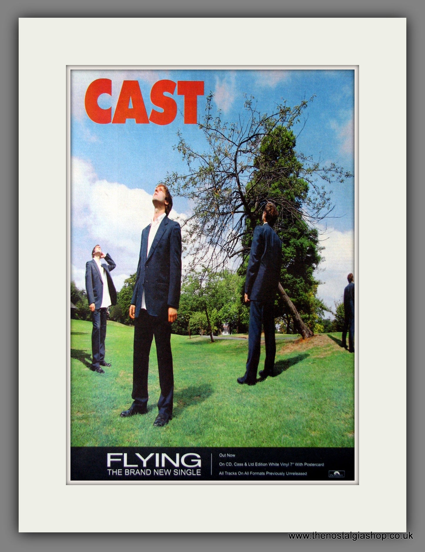 Cast. Flying. Original Advert 1996 (ref AD11854)