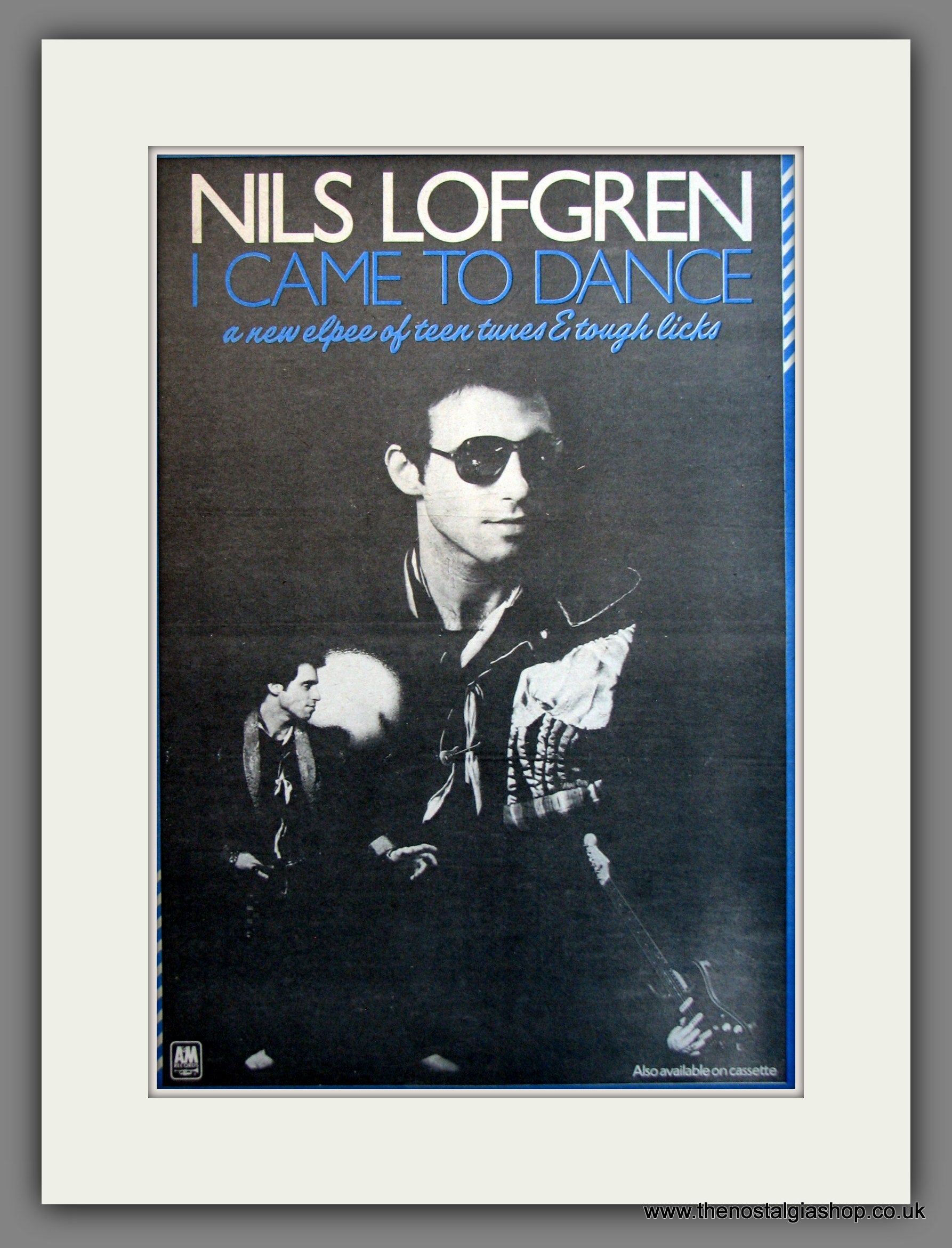 Nils Lofgren. I Came To Dance. Original Advert 1977 (ref AD12037) – The ...