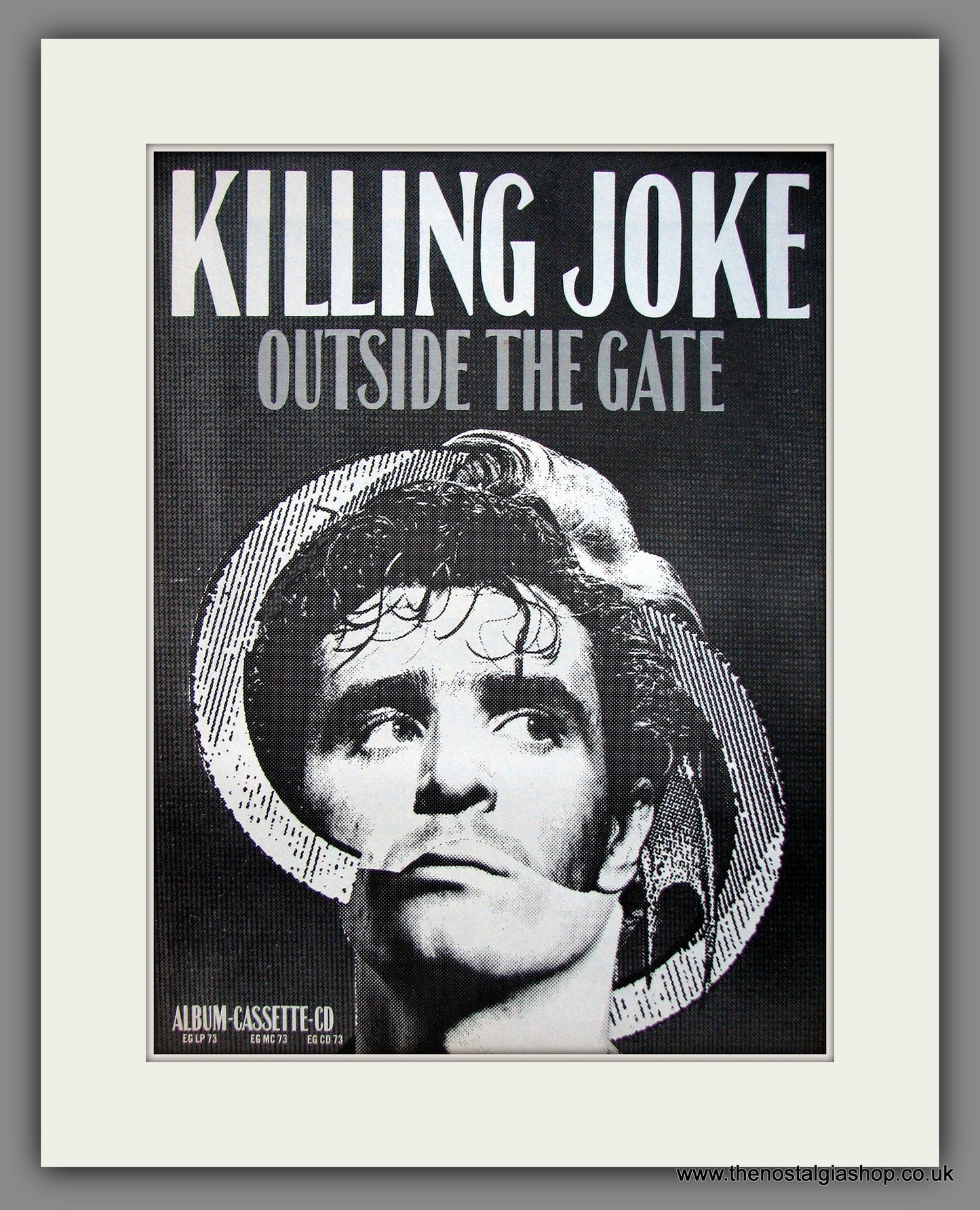 Killing Joke. Outside The Gate. Original Advert 1988 (ref AD12002)