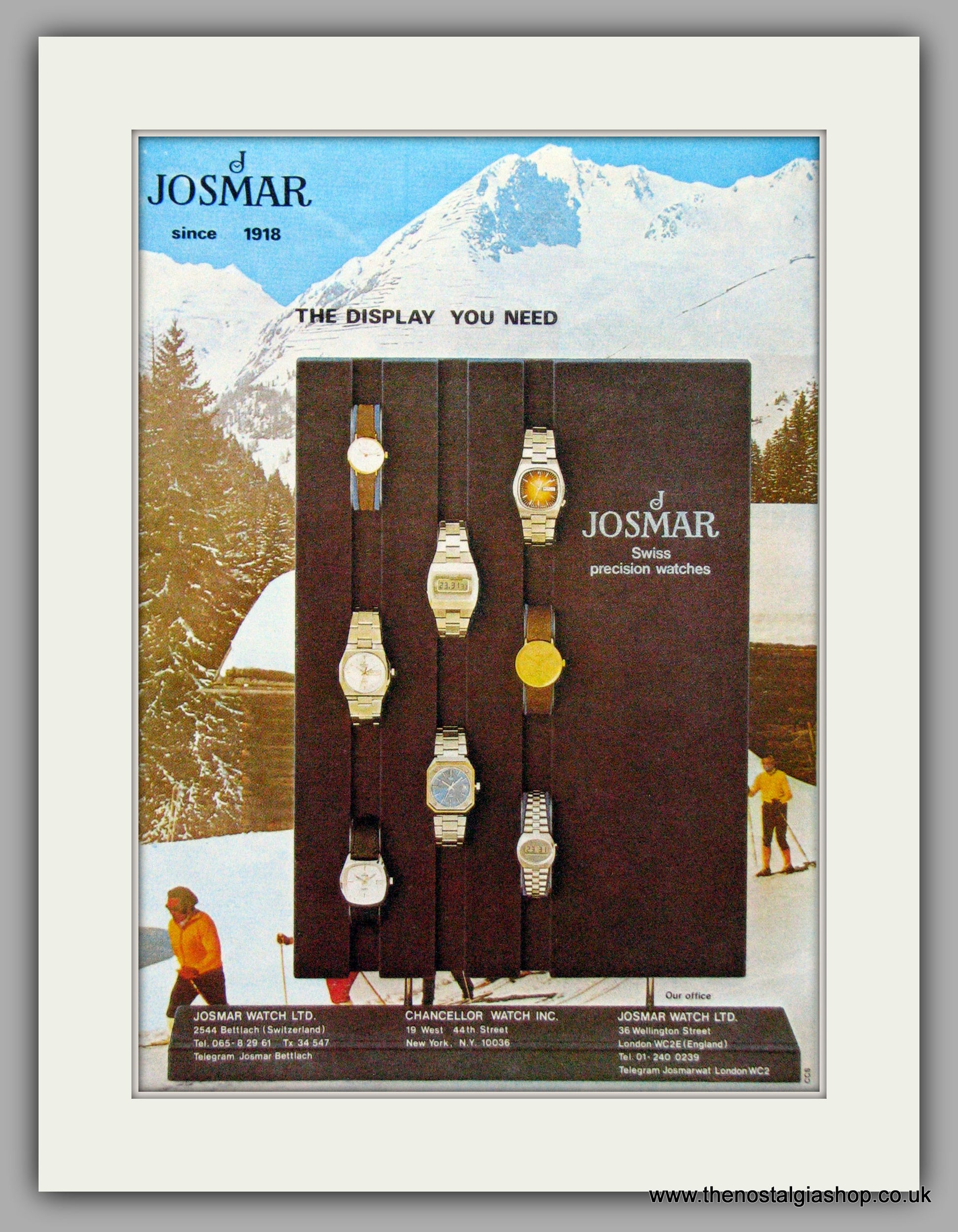 Josmar watch outlet