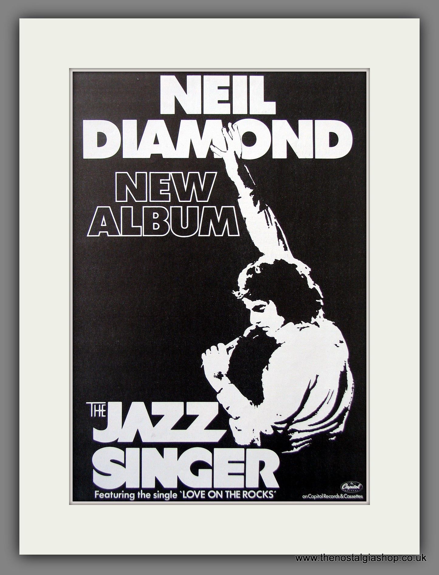 The Jazz Singer. 1980 Original Advert (ref AD54985)