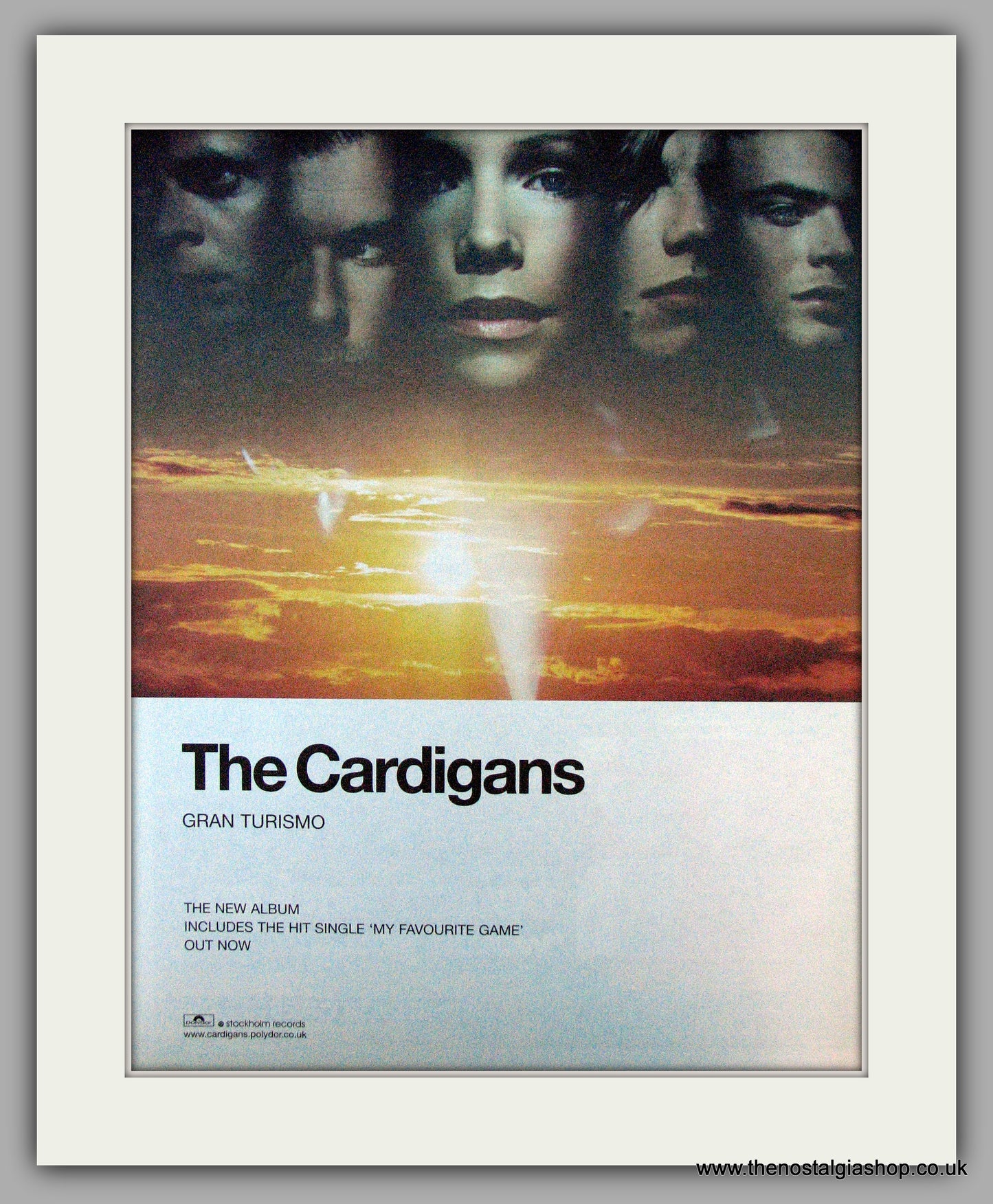 Cardigans (The) Gran Turismo. Vintage Advert 1998 (ref AD9640)