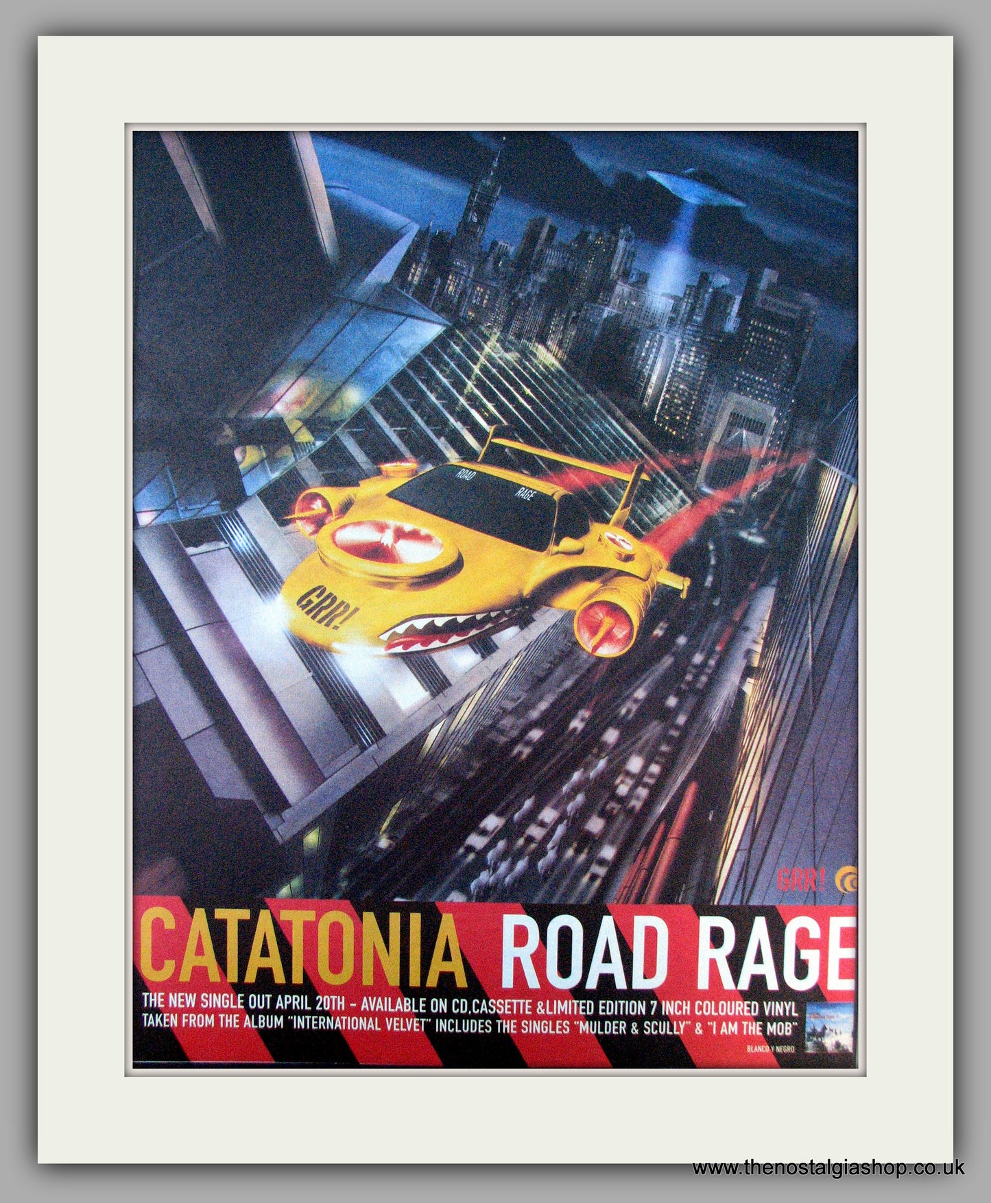 Catatonia. Road Rage. Vintage Advert 1998 (ref AD9642)