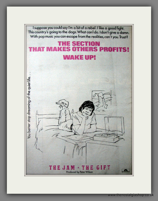 Jam (The) The Gift. Original Advert 1982 (ref AD12542)