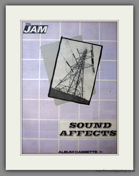 Jam (The) Sound Affects. Original Advert 1980 (ref AD12546)