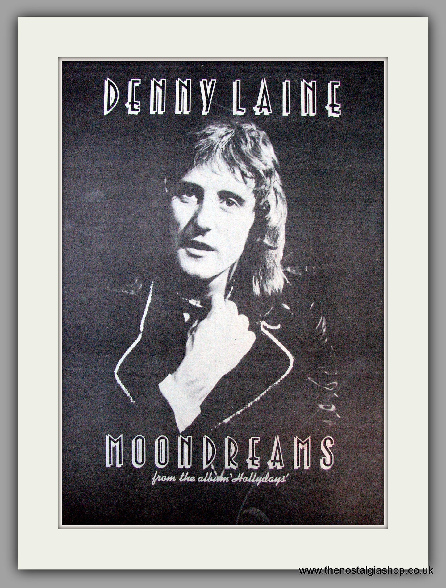 Denny Lane. Moondreams. Vintage Advert 1977 (ref AD9762)