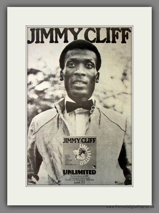 Jimmy Cliff, Unlimited. Original Advert 1973 (ref AD12611)