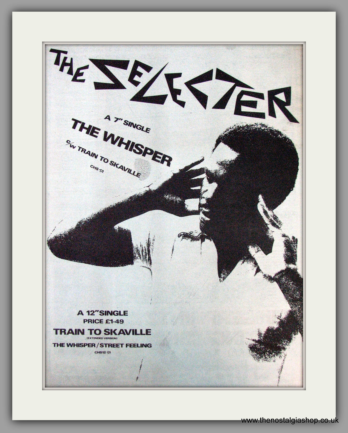 Selecter (The). The Whisper. Vintage Advert 1980 (ref AD9792)