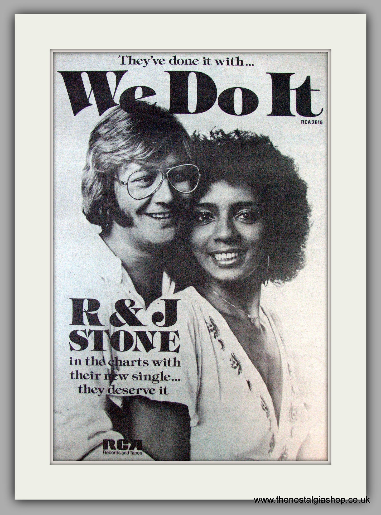 R & J Stone. We Do It. Vintage Advert 1976 (ref AD9883)