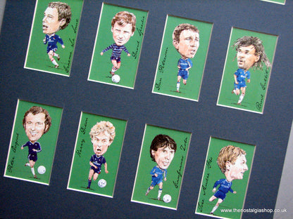 Chelsea Legends. Football Card Set