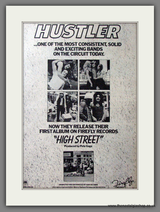 Hustler. High Street. Original Advert 1974 (ref AD12271)