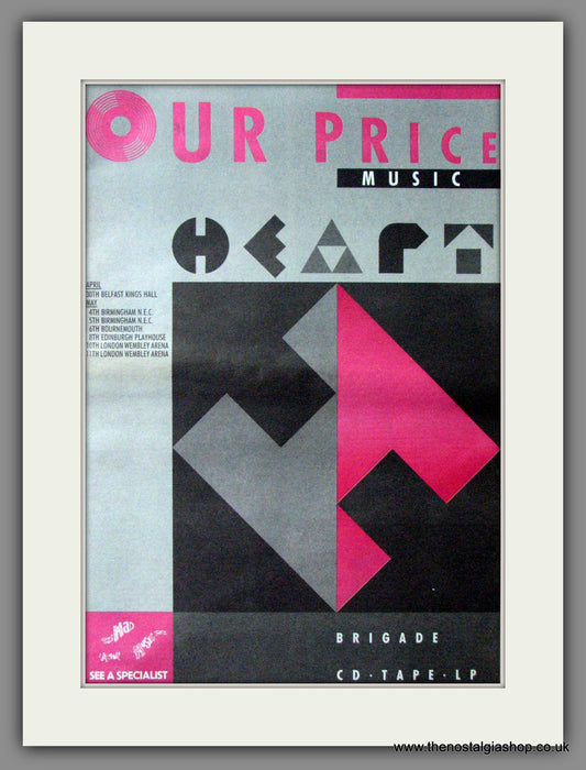 Heart. Brigade. Original Advert 1990 (ref AD12279)