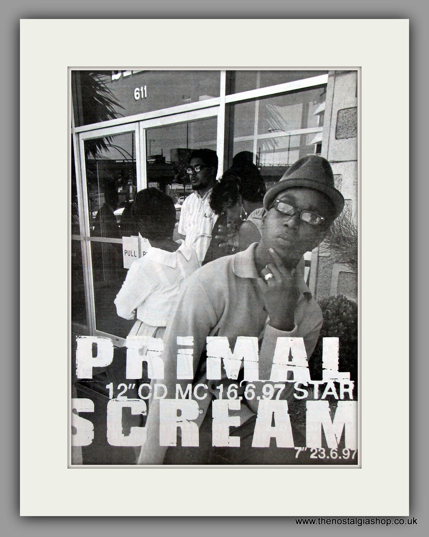 Primal Scream Star.  Original Vintage Advert 1997 (ref AD10200)