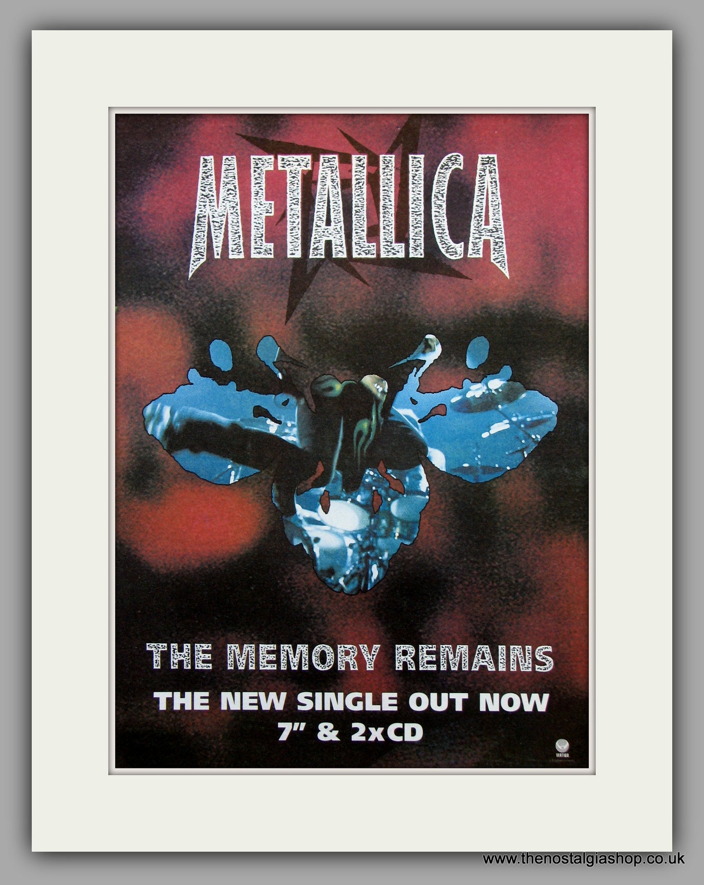 Metallica The Memory Remains.  Original Vintage Advert 1997 (ref AD10225)