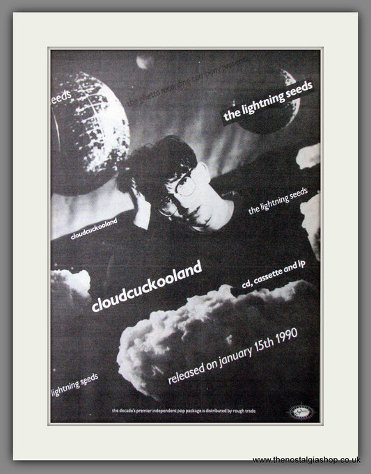 Lightning Seeds (The) Cloudcuckooland. Original Advert 1989 (ref AD12650)