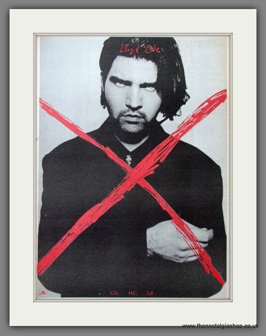 Lloyd Cole. Original Advert 1990 (ref AD12674)