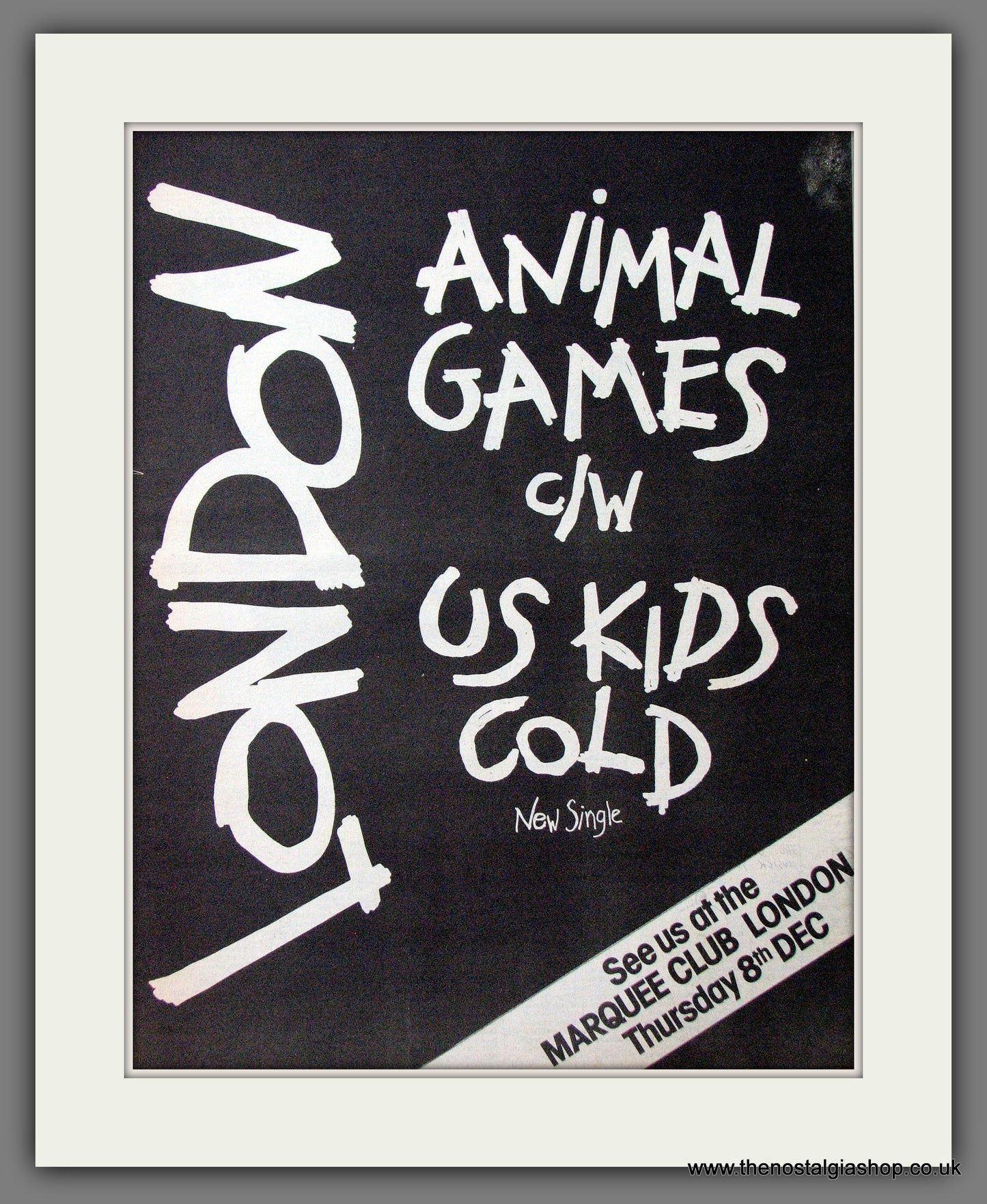 London Animal Games. Original Advert 1977 (ref AD12740)