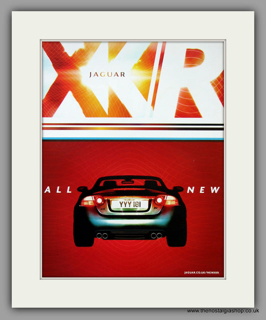 Jaguar XKR. 2007. Original Vintage Advert (ref AD7762)