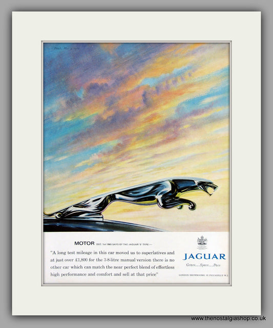 Jaguar Leaper. 1966. Original Vintage Advert (ref AD7765)