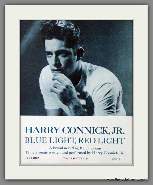 Harry Connick Jr. Blue Light, Red Light. 1991. Original Advert (ref AD55259)