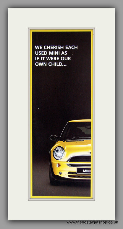 Mini 2007. Set Of 2 Original Vintage Adverts (ref AD7904)