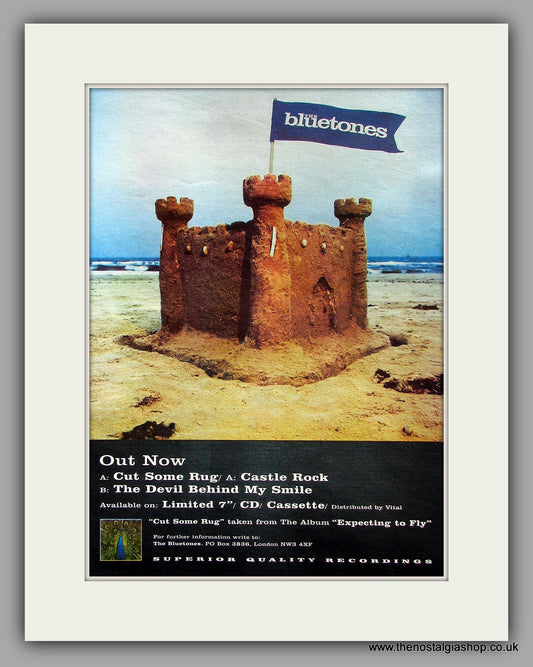 Bluetones (The) Cut Some Rug. Original Vintage Advert 1996 (ref AD10239)