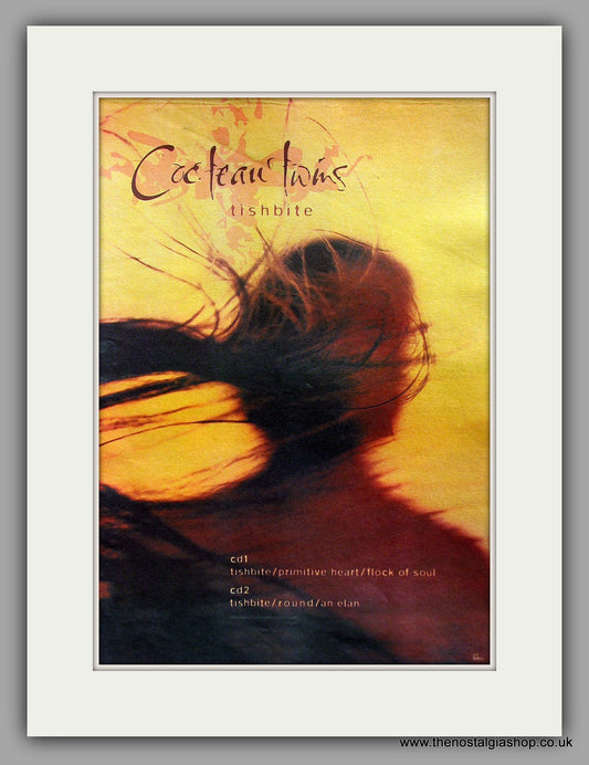 Cocteau Twins. Tishbite. Original Vintage Advert 1996 (ref AD10251)