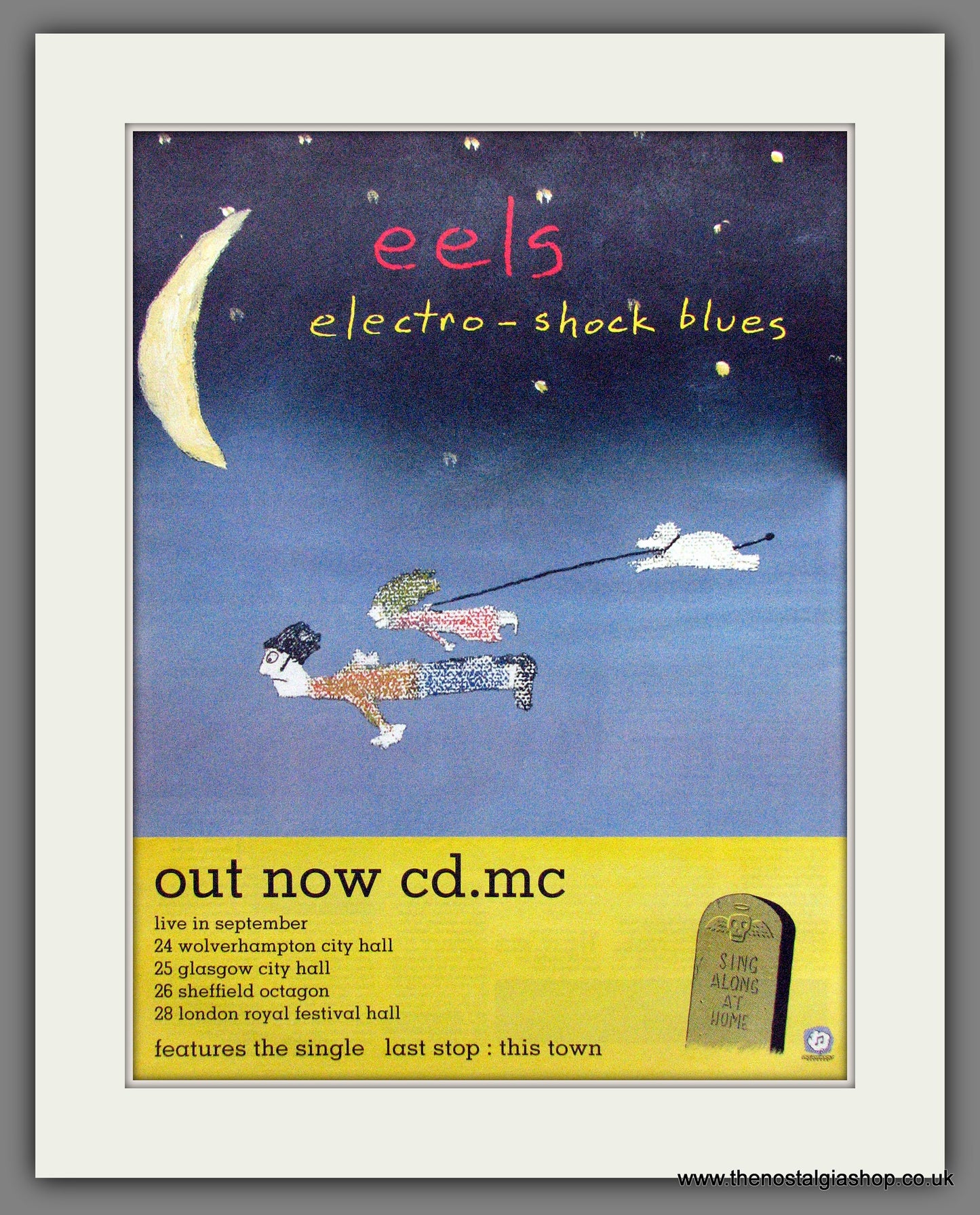 Eels Electro-Shock Blues Tour Dates. Original Advert 1998 (ref AD12758)