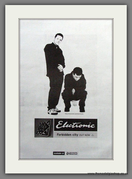 Electronic Forbidden City. Original Advert 1996 (ref AD12759)