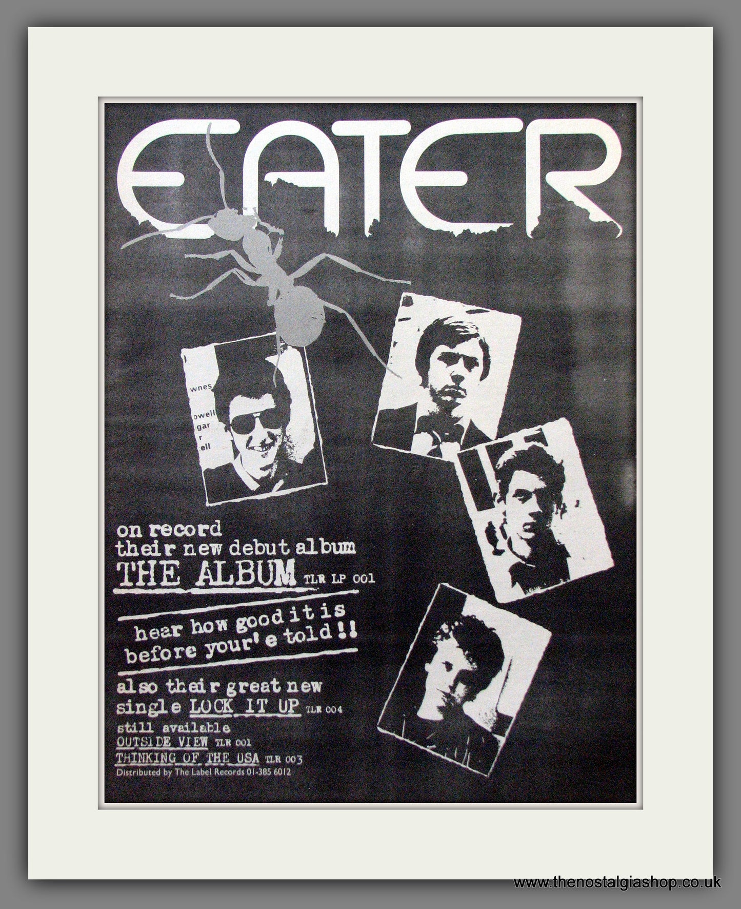 Eater The Album. Original Advert 1977 (ref AD12791)