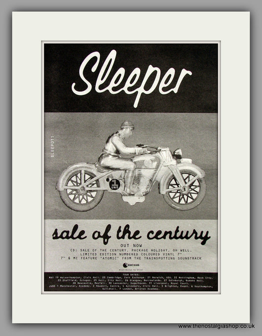 Sleeper. Sale Of The Century. Original Vintage Advert 1996 (ref AD10336)