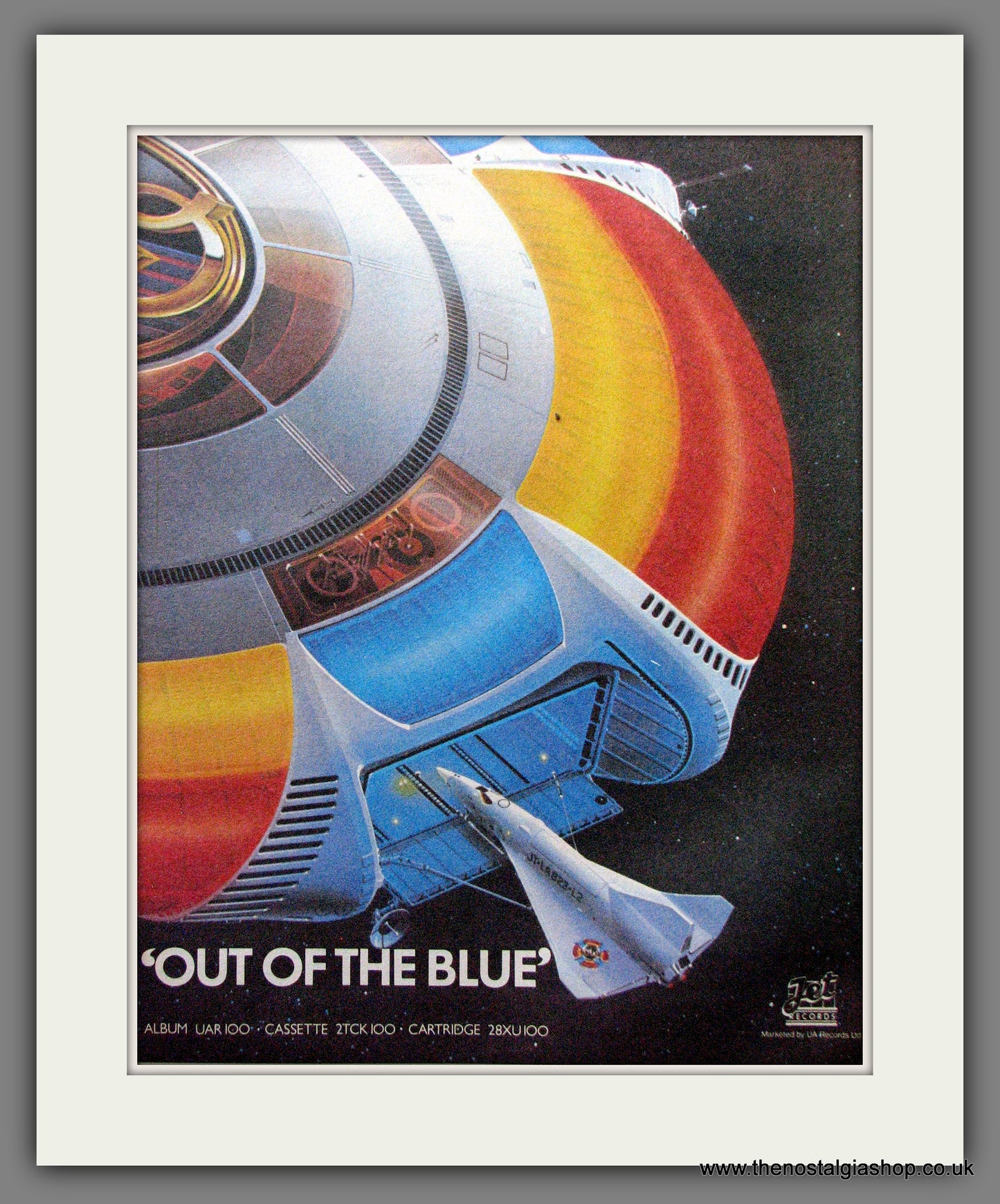 Electric Light Orchestra Out Of The Blue. Original Advert 1977 (ref AD12829)