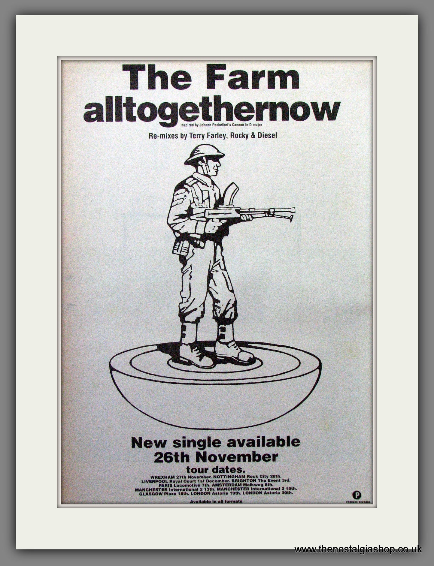 Farm (The) Alltogethernow. Original Advert 1990 (ref AD12979)