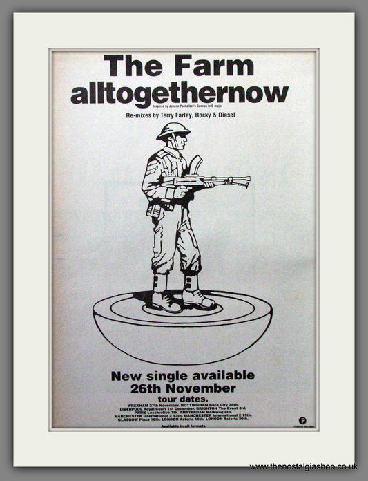 Farm (The) Alltogethernow. Original Advert 1990 (ref AD12979)