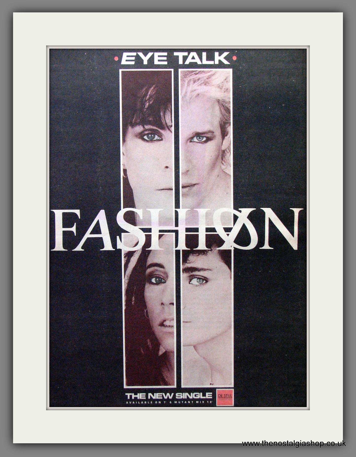 Fashion Eye Talk. Original Advert 1984 (ref AD13025)