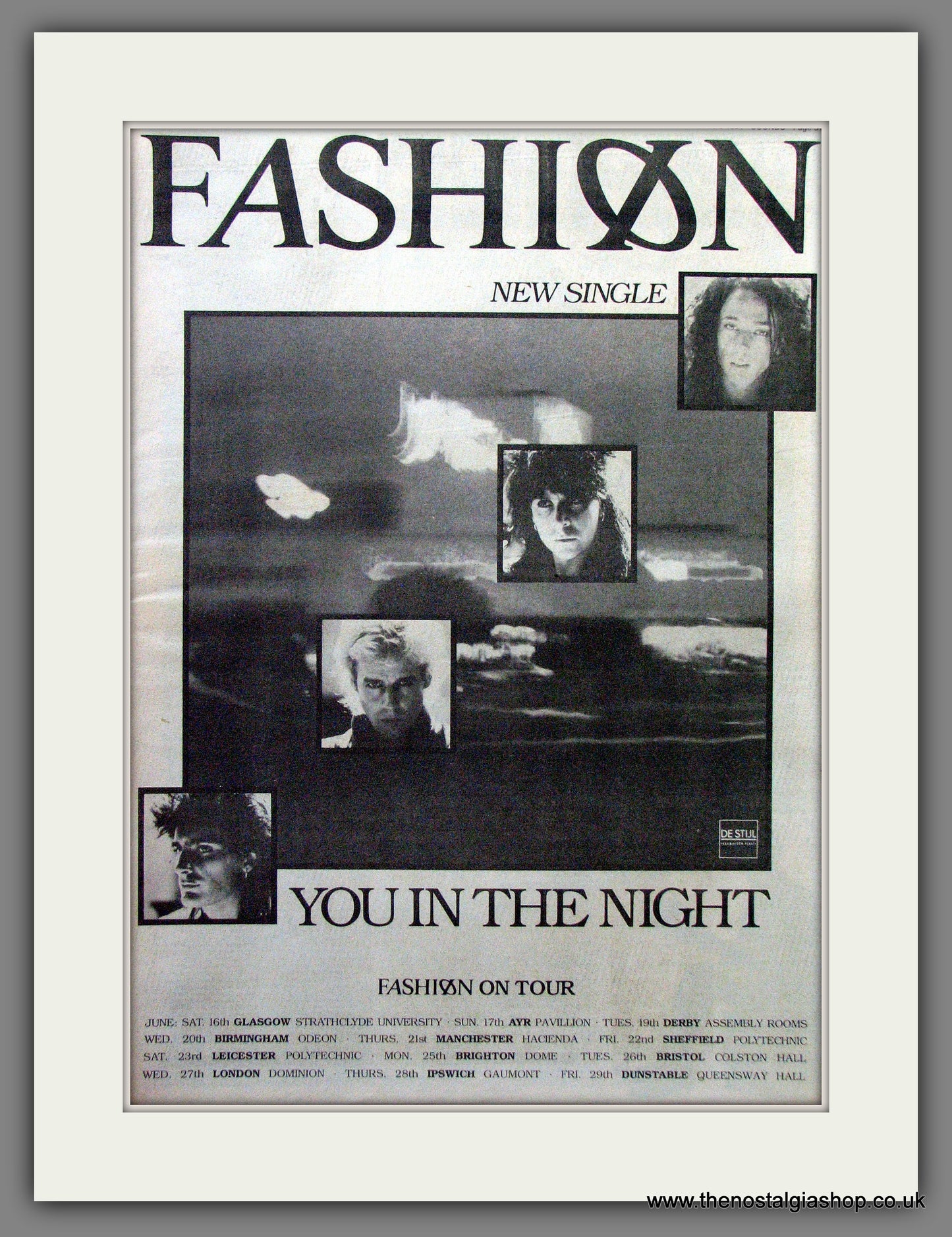 Fashion You In The Night. Original Advert 1984 (ref AD13026)