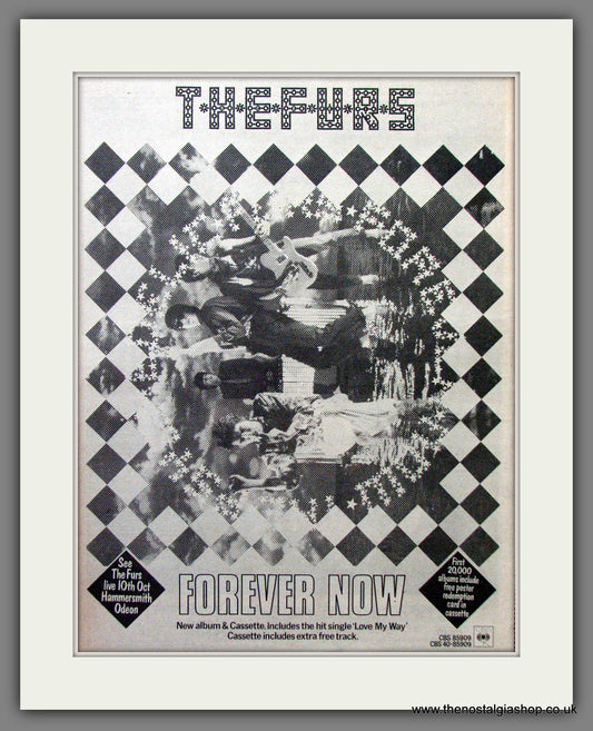 Furs (The) Forever Now. Original Advert 1982 (ref AD13044)