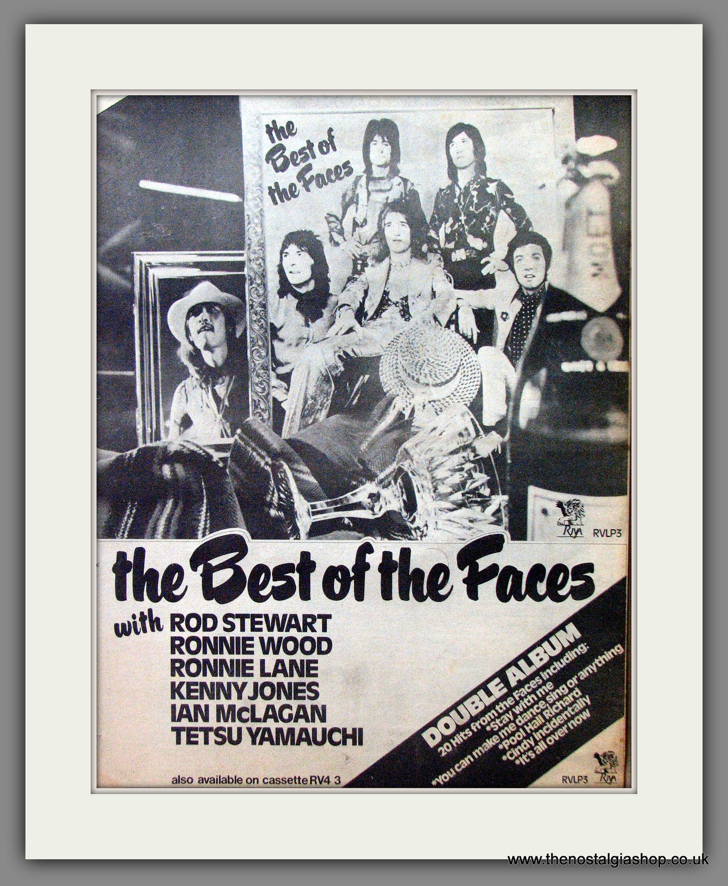 Faces The Best Of. Original Advert 1977 (ref AD13089)