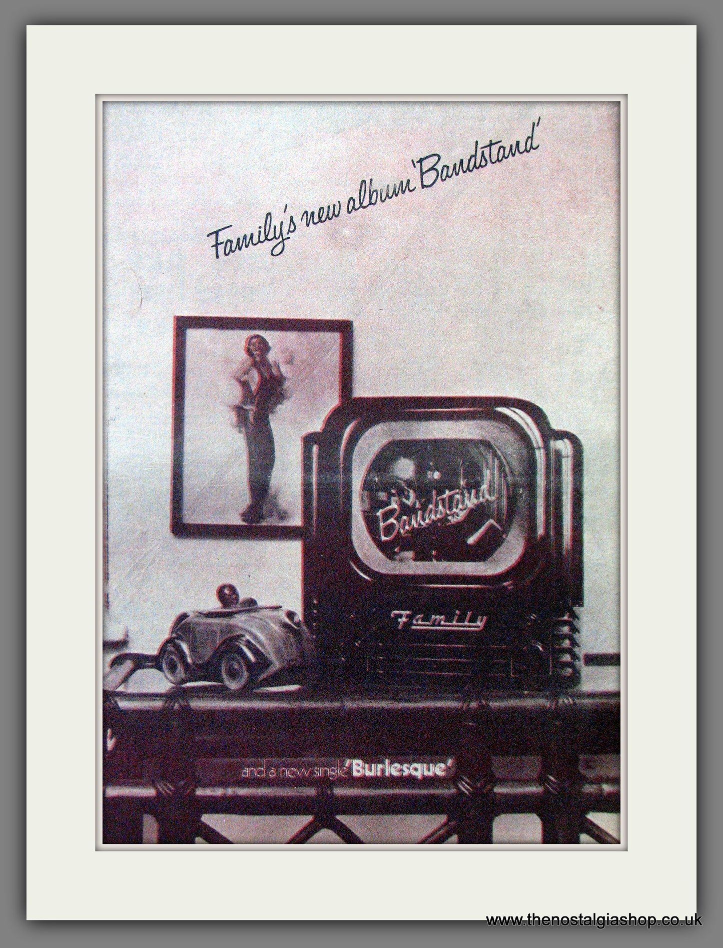 Family Bandstand. Original Advert 1972 (ref AD13091)