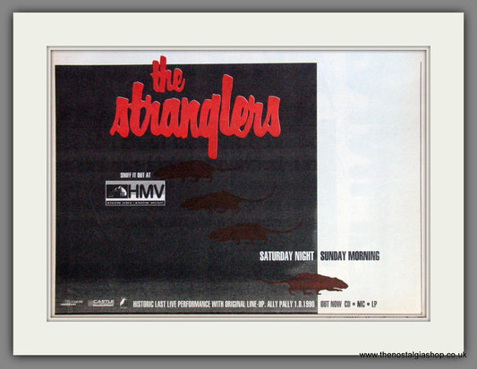 Stranglers (The) Saturday Night Sunday Morning. 1993 Original Advert (ref AD55194)