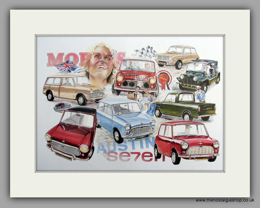 Mini - The Magnificent Mini, Mounted Large print