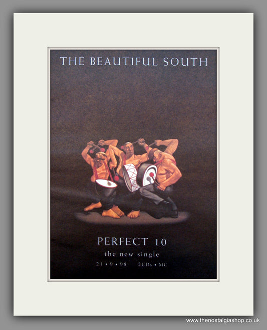 Beautiful South (The)-Perfect 10. Original Vintage Advert 1998 (ref AD10637)