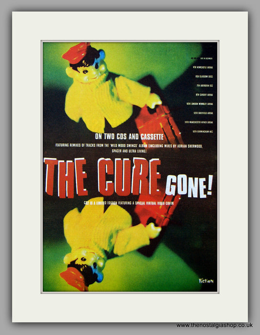 Cure (The) - Gone.  Original Vintage Advert 1996 (ref AD10657)