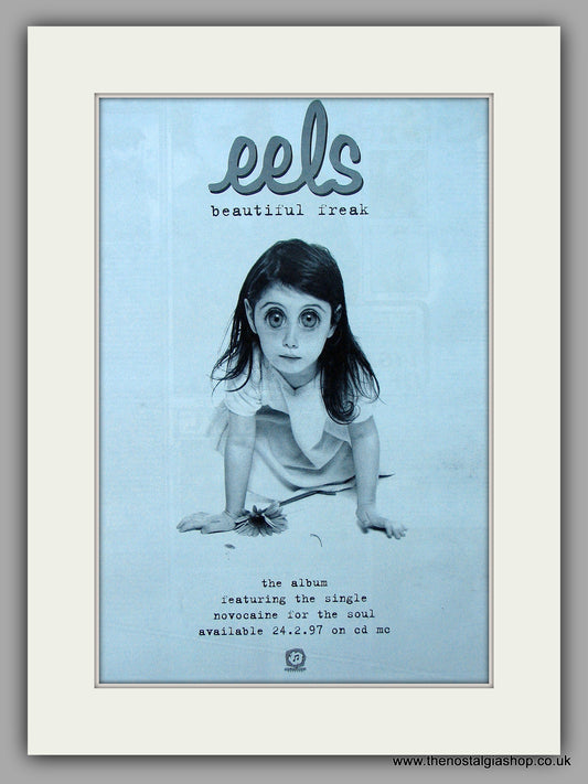 Eels - Beautiful freak.  Original Vintage Advert 1997 (ref AD10723)