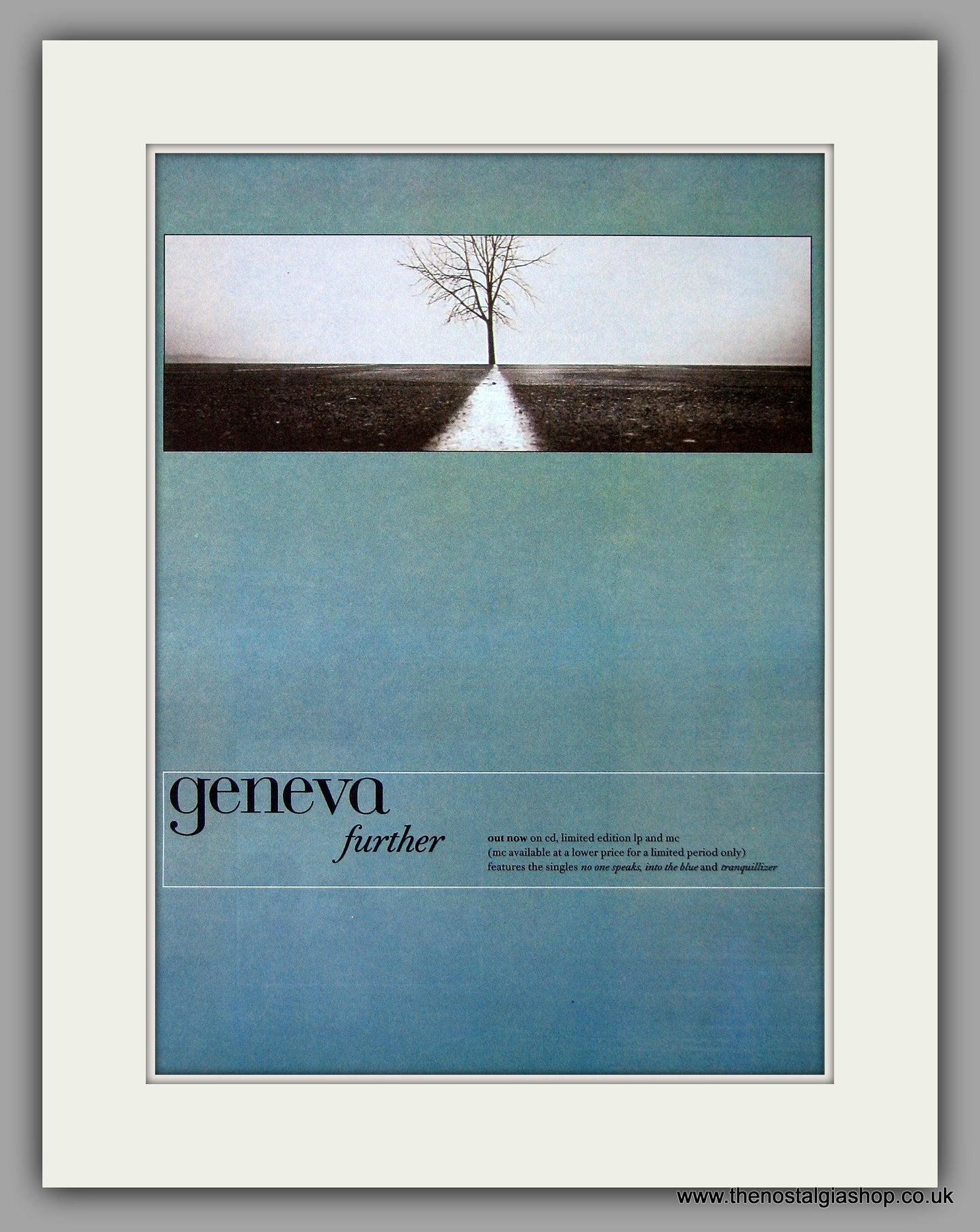 Geneva - Further. Original Vintage Advert 1997 (ref AD10802)