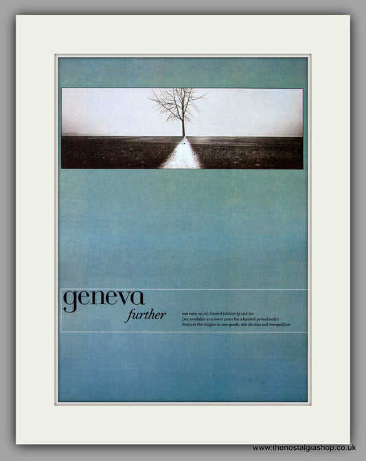 Geneva - Further. Original Vintage Advert 1997 (ref AD10802)